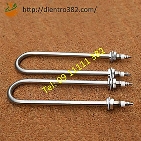 Điện trở chữ U công suất 3kw dài 25cm