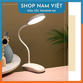 Mua Đèn Bàn LED Kẹp Đầu Giường Đọc Sách Chống Cận Pin Sạc