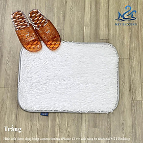 Mua Thảm lau chân lông M2T Bedding  thảm chùi chân nhà bếp  decor phòng tết size 40x60cm