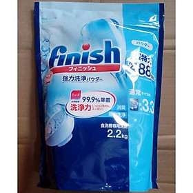 Bột rửa bát finish 4,5kg- bot rua bat đặc biệt dùng cho máy rửa bát chén ly