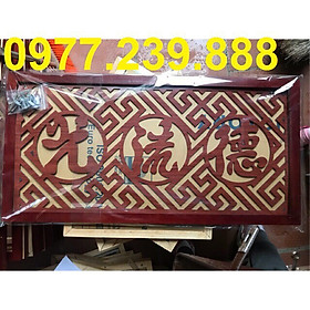 chắn khói bàn thờ gỗ sồi 41x81cm