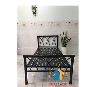 Mua Giường sắt đan chéo 1m2x2m