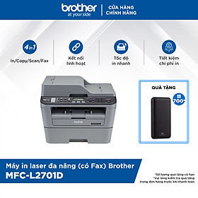 Máy In Laser Đa Năng Brother MFC-L2701D - Hàng chính hãng