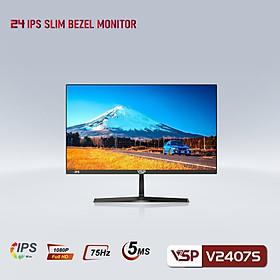 Mua MÀN HÌNH PHẲNG LED VSP TRÀN VIỀN V2407S 24inch IPS (HDMI  VGA) - HN - HÀNG CHÍNH HÃNG