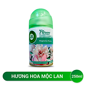 Lõi xịt phòng tự động AIRWICK, Anh Quốc, lan tỏa hương thơm tức thì, tinh dầu thiên nhiên, sử dụng lên tới 70 ngày 250ml