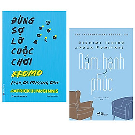 Combo 2 cuốn: Đừng Sợ Lỡ Cuộc Chơi (FOMO) + Dám Hạnh Phúc + Bookmark AHA