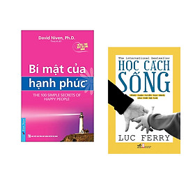 Hình ảnh Combo 2 cuốn sách: Bí Mật Của Hạnh Phúc +Học cách sống