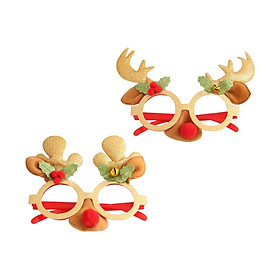 Hình ảnh Christmas Decoration Costume Eyeglasses Glasses for Holiday Favors