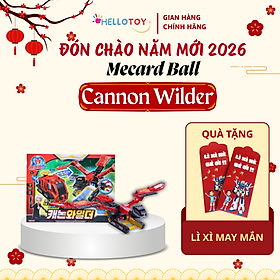 Đồ Chơi Xe Hơi Biến Hình MECARD BALL Cannon Wilder - Hellotoy