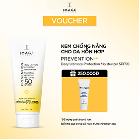 Kem chống nắng cho da hỗn hợp IMAGE SKINCARE PREVENTION+ Daily Ultimate Protection Moisturizer SPF 50 91g