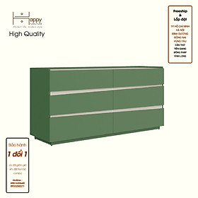 [Happy Home Furniture] VIGGO, Tủ đựng đồ 6 ngăn kéo, 160cm x 45cm x 78cm ( DxRxC), THK_162