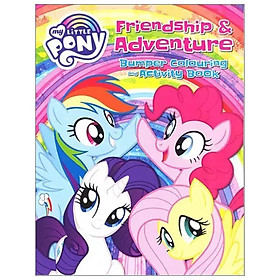 [Download Sách] My Little Pony Rainbow Bumper Colouring And Activity Book