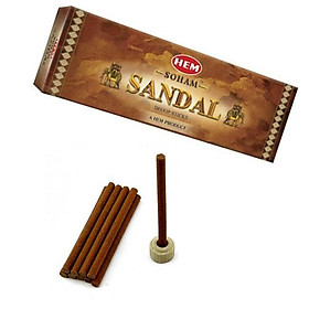 Mua Nhang HEM không chân - Hương Ấn Độ cao cấp tặng kèm chân cắm (Hộp 10-14 thanh)