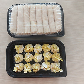 Mua 25 Hộp Nhựa HỮU PHONG Cao Cấp Có Nắp  Đựng Sushi  Chả Giò  Cơm  Bún  Trái Cây.. Dùng 1 Lần An Toàn  Nhựa Nguyên Chất 100%- Chính Hãng SS001( Tặng Móc Khóa Ketilo)