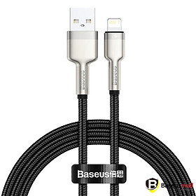 Baseus - BaseusMall Cáp sạc nhanh Baseus Cafule Metal USB A to 6/7/8/X Series 2.4A (Hàng chính hãng)