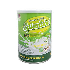 {Mua 3 Tặng 1- Mua 5 Tặng 2} SỮA NON TẢO NHẬT SPIRULABET 400G - HỖ TRỢ ỔN ĐỊNH ĐƯỜNG HUYẾT- THAY THẾ BỮA ĂN PHỤ