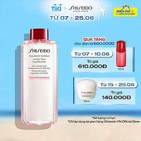 Nước cân bằng Shiseido Treatment Softener 150ml (Refill)