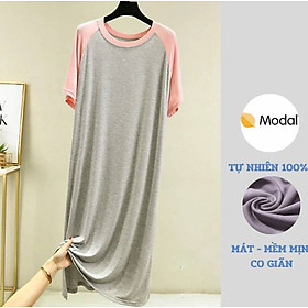 Váy Cho Con Bú - Đầm Bầu Thun Mặc Ở Nhà Haint Boutique Siêu Mịn Mát