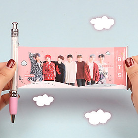 Bút BTS in hình cả nhóm