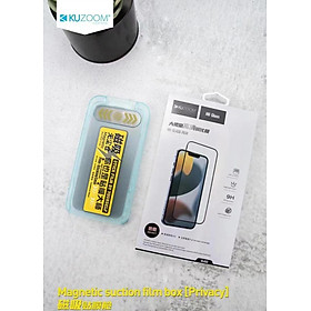 Mua Kính cường lực Kuzoom khung tự dán trong suốt và chống nhìn trộm dành cho tất cả dòng điện iP- hàng chính hãng