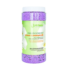 Phân Bón Thông Minh Rynan Flowermate 200 (Hủ) - Dùng Cho Hoa Kiểng, Phong Lan Thời Kỳ Mọc Mầm Và Trưởng Thành