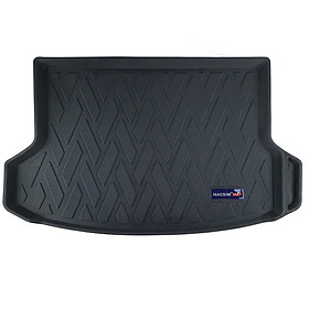 Thảm lót cốp xe ô tô dành cho Kia Seltos nhãn hiệu Macsim chất liệu TPV cao cấp màu đen