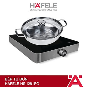 Bếp từ đơn Hafele HS-I281FG 2000W (Tặng Kèm Nồi ) - Hàng Chính Hãng 536.61.991