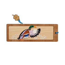 Bookmark Nghệ Thuật Giấy Xoắn - Vịt Trời - Flight of Serenity - Animals - Việt Net 