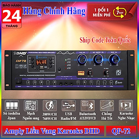 Mua Amply Liền Vang Karaoke DHD QP-72 - Hàng Chính Hãng
