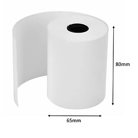 Mua Combo 5 Cuộn Giấy In Hóa Đơn Khổ K80 Phi 65mm