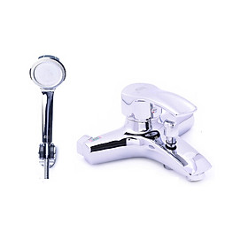 Bộ vòi sen nóng lạnh Eurolife EL-4001 (Trắng bạc)
