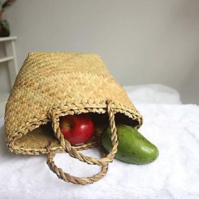 Mua Giỏ Đệm Tròn Đựng Hoa  Đựng Trái Cây Trang Trí - Cổ Điển - Thiên Nhiên
