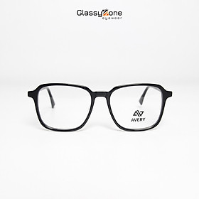 Gọng kính cận, Mắt kính giả cận Acetate Form vuông Nam Nữ Avery 15064 - GlassyZone