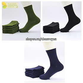 Vớ/ tất cổ cao style SQ CA QĐ freesize màu đen, xám, xanh rêu QTTN V3 thần thánh chuẩn store hàn quốc korea 50k