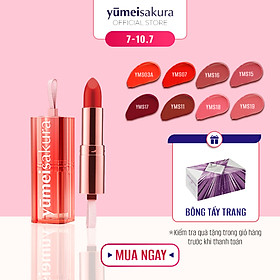 Son Thỏi Chotto Matte Yumeisakura Lì Mịn, Siêu Dưỡng, Chống Nắng Cho Môi Căng Mượt 3.5g