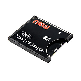 SD to CF Card Adapter SD to Compact Flash Type I Card Converter Memory Card Reader Support WiFi SD Card