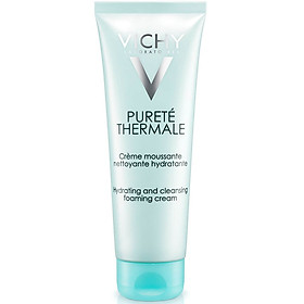 Sữa Rửa Mặt Tạo Bọt Dạng Kem Vichy Pureté Thermale Hydrating And Cleansing Foaming Cream 100703235 (125ml)