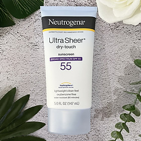 Kem Chống Nắng Neutrogena Ultra Sheer Dry-Touch Sunscreen SPF55 147 ml