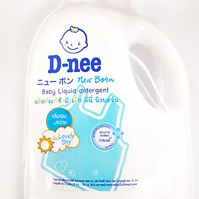 Nước giặt xả quần áo D-nee Lovely Sky 960ml (Bao Bì Mới)