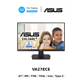 Mua Màn hình bảo vệ mắt Asus VA27ECE 27 inch Full HD/75Hz/5ms/USB-C - Hàng Chính Hãng