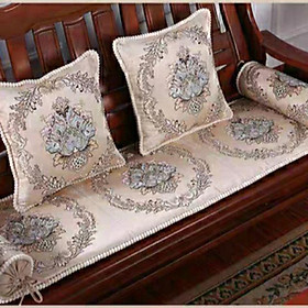 Mua Combo 5 vỏ gối Tây Âu  chất liệu Gấm cao cấp thêu hoa