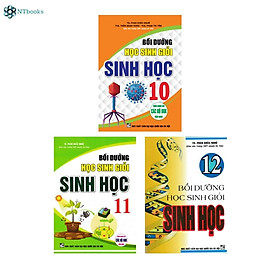 Sách - Combo Bồi Dưỡng Học Sinh Giỏi Sinh Học 10 - 11 - 12 - Phan Khắc Nghệ