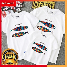 Áo gia đình cá song sinh cực đẹp hàng Vnxk