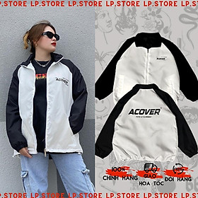 Áo khoác dù ACOVER 2 lớp jacket unisex - Áo khoác Ullzang Basic có form rộng XL