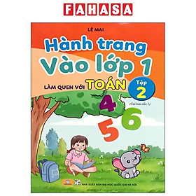 Sách - Hành Trang Vào Lớp 1 - Làm Quen Với Toán - Tập 2