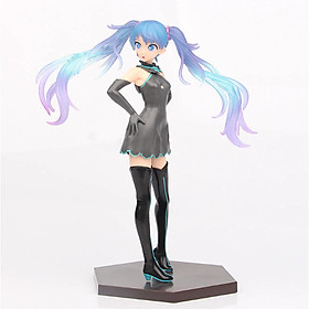 Mô Hình Hatsune  Miku Phiên Bản Tóc Xanh - Cao 23cm