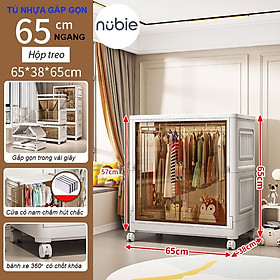 Tủ Nhựa Gấp Gọn Cao Cấp Nhiều Ngắn- Gấp Đựng Đồ,Quần Áo Thông Minh Tiết Kiệm Không Gian, Tháo Lắp Dễ Dàng