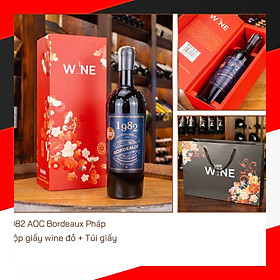 Rượu vang đỏ Pháp 1982 AOC Bordeaux