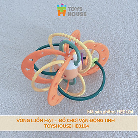 Đồ chơi bóng vòng nhựa mềm kết hợp gặm nướu cho bé ToysHouse 822-86