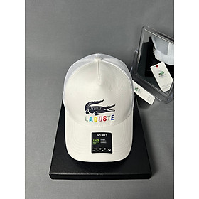 Nón kết, mũ lưỡi trai Lacos phản quang vải kaki phối lưới form chuẩn thời trang cao cấp